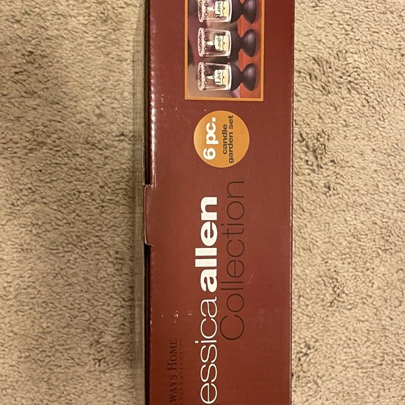 NEW Jessica Allen Collection 6-Piece Candle Garden Set Handcrafted Candleholder - Picture 4 of 9